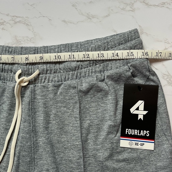 Fourlaps Stratus short in grey heather, size M - Picture 11 of 11